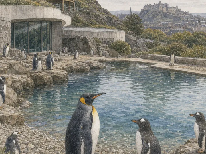 Edinburgh Zoo Penguins Rock 指南：國王、巴布亞與 Wee Waddle 現況，英國Edinburgh，可見 3 種企鵝