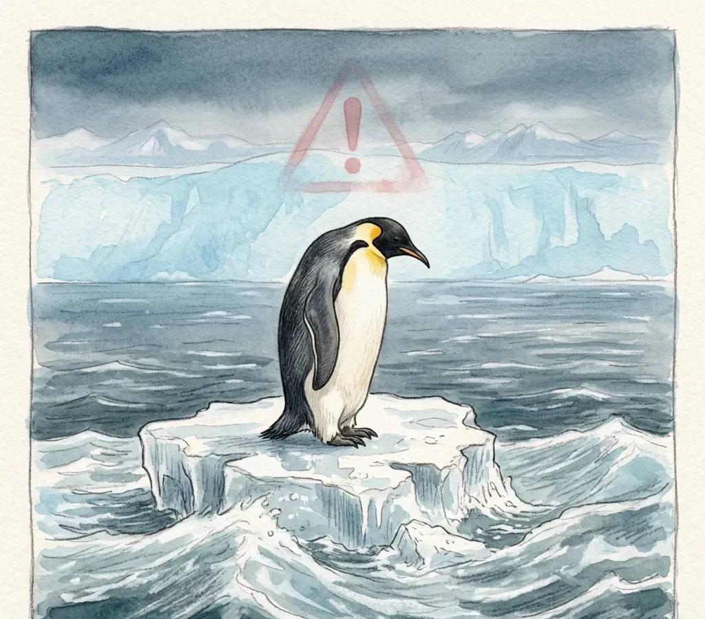 皇帝企鵝2026升列瀕危：IUCN評估指海冰流失是主因（企鵝新聞）