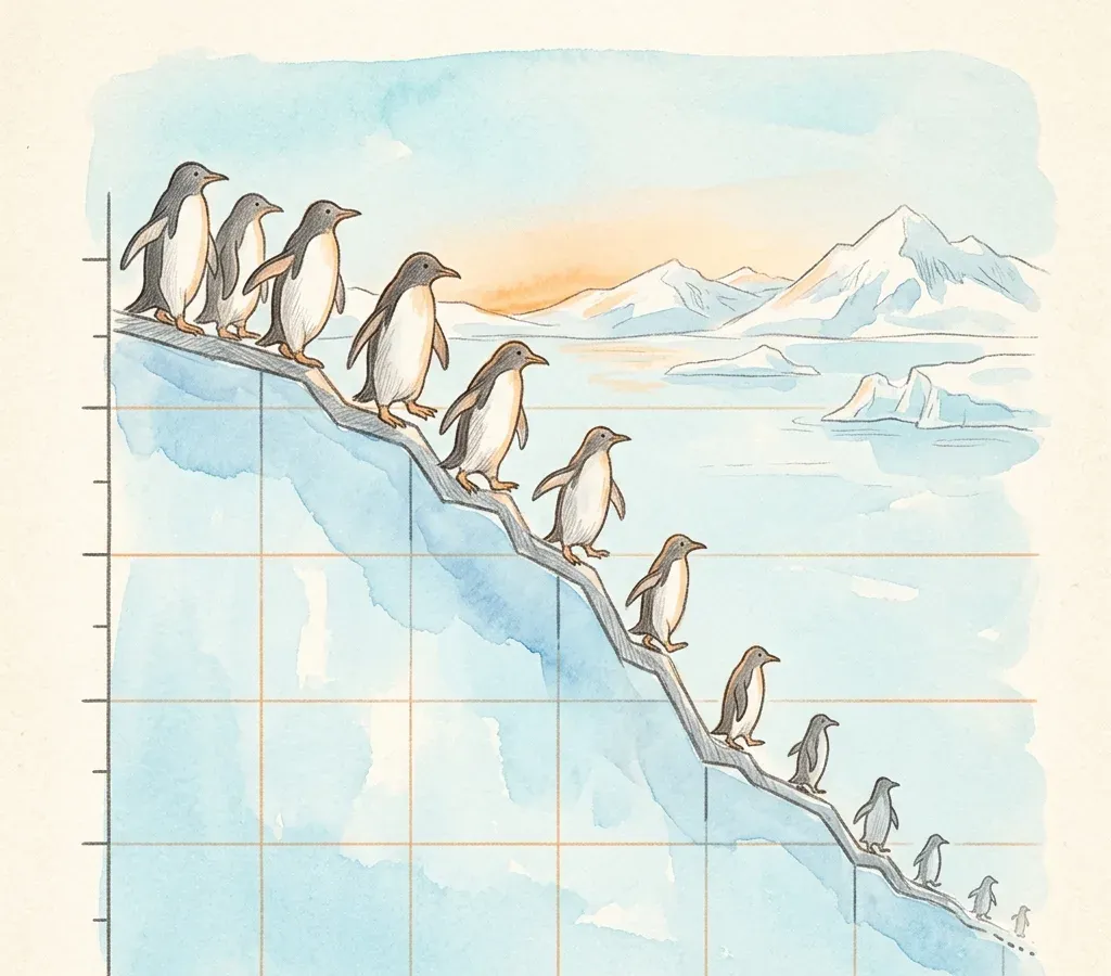 皇帝企鵝2025研究：族群2009至2023年下降22%（企鵝新聞）