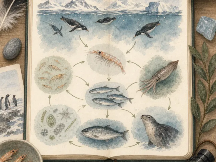 企鵝吃什麼？魚、磷蝦、魷魚和季節差異